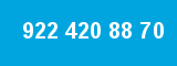 922 420 88 70
